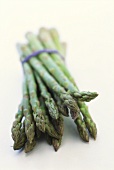 Green asparagus, tied in a bundle