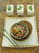 Creole style rice with beans