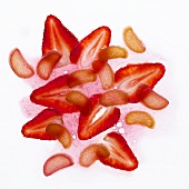 Erdbeer-Rhabarber-Gelee