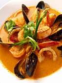 Thai seafood curry