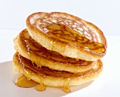 Pancakes mit Ahornsirup