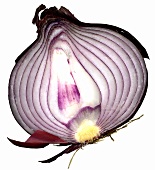 Half a red onion