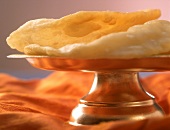 Bhatura (deep-fried yeasted bread, India)