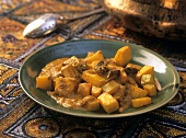 Suran ka salan (vegetable curry with yams, India)