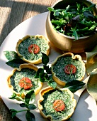 Herb tartlets