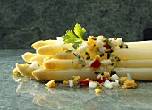 Spargel mit Vinaigrette