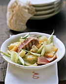 Insalata di agrumi e tonno (Zitrusfrüchte-Thunfisch-Salat)