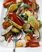 Caponata (marinated vegetable dish), Sicily, Italy