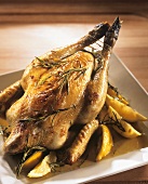 Chicken with honey and rosemary