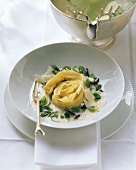 Cannelloni tirolesi (Gefüllte Teigrollen), Südtirol, Italien