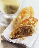 Sausage in puff pastry