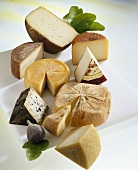 Spanish cheese board