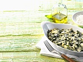 Spinach bake with cheese (Greece)