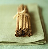 Cinnamon sticks, a bundle