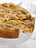 Candied fruit cake for special occasion
