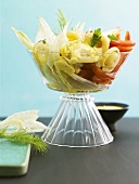 Pasta salad with fennel