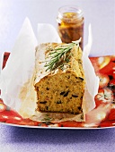 Savoury loaf with tomato confit