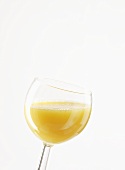 Glass of orange juice