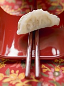 Wonton on chopsticks (Asia)