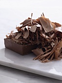 Chocolate shavings