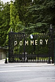 The gate to Pommery, Reims, Champagne, France