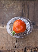A Ligurian beefsteak tomato