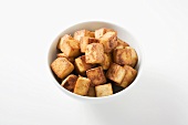 Fried tofu cubes