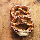 Two pretzels