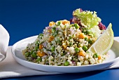 Grain and vegetable salad