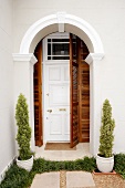 A front door