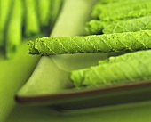 Green rice wafers