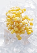 Frozen sweetcorn kernels
