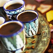 Lebanese coffee with cardamom