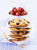 Cherry chocolate chunk cookies