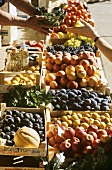 Einkauf am Obst- und Gemüsestand