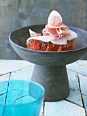 Grilled watermelon and snapper