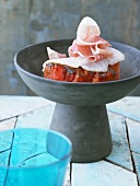 Gegrillte Wassermelone und Snapper