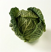 A savoy cabbage