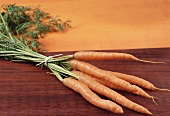 Several Fresh Whole Carrots