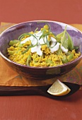 Curried rice with cultured milk
