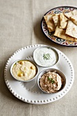 Assorted dips from North Africa