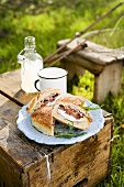 Pan bagnat (French sandwiches) for fishing trip