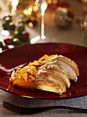 Turkey breast with mashed sweet potato (Christmas)