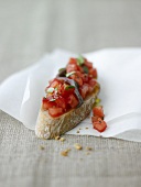 Bruschetta with anchovies