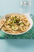Pasta with courgettes