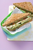 Antipasti-Sandwich