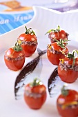 Tomatoes stuffed with sardines