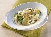 Chicory salad with Roquefort and walnuts