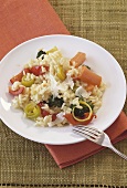 Risotto with mixed vegetables