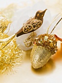 Gold Christmas tree ornaments